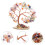2Pièces Arbre Cristal Décoratif Pour Bureau Salon 6