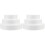 6Pièces Gâteaux Factices En Mousse Blanches Réutilisables Pour Fêtes 4