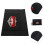 5Pièces Coussin Antidérapant Noir Silicone Rangement Outils 10