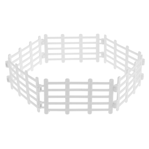 100Pièces Miniature Blanche PP Décor Ferme Simulé 2