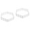 100Pièces Miniature Blanche PP Décor Ferme Simulé 5