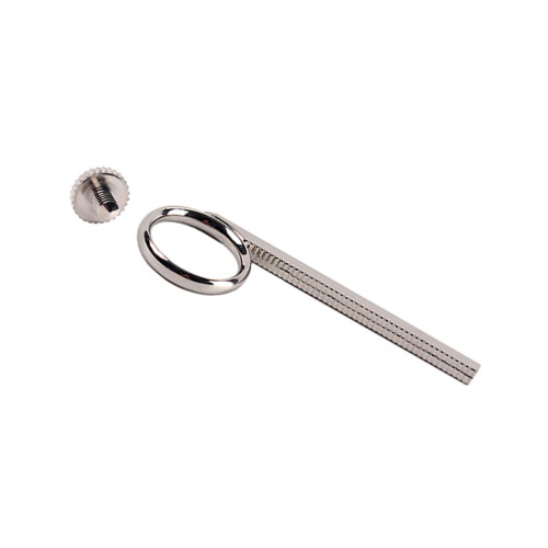 Durable Silver Trumpet Finger Ring Slide Pull Metal Replacement