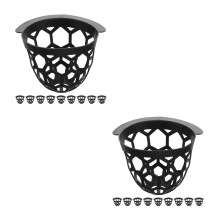 20Stk Pooltisch Ersatztaschen Billiard Netzballhalter