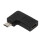 Kit com 2 Adaptadores Micro USB para Tipo C em Ângulo Reto de 90 Graus para Celulares e Tablets Android, compatível com Samsung S7. 3