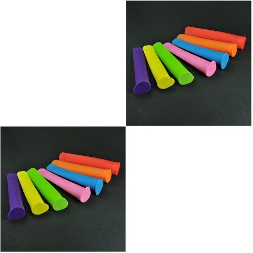 14Pièces Moules À Glace Silicone Robustesse Nettoyage Lavable 1