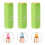 6Pièces Rouge À Hydratant Longue Tenue Beauté 9