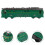 4Pièces Jouet Train Inertie Vert Mini ABS Pour Enfants 10