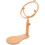 2Pièces Support Cerceau Broderie Bois Durable Portable 2