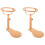 2Pièces Support Cerceau Broderie Bois Durable Portable 4