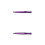 2Pièces Eyeliner Liquide Violet Facile À Utiliser Pour Regard Attirant 9