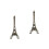 2Pièces Tour Eiffel Métal Souvenir Décoration 3