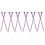 12Pièces Kit Extensions Tinsel Violet Clip Pour Fille 4