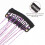 12Pièces Kit Extensions Tinsel Violet Clip Pour Fille 11