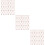6000Pièces Épingles De En Fer Rose Gold Décoratives 9