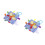 2Pièces Hochet Bébé Tissu Doux Jouets Infantils 7