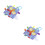 2Pièces Hochet Bébé Tissu Doux Jouets Infantils 9