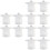 12Pièces Poncho Jetable Transparent Unisexe Durable Et 6