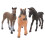 6Pièces Modèles Chevaux Simulés Décorations De Bureau Éducatives 2