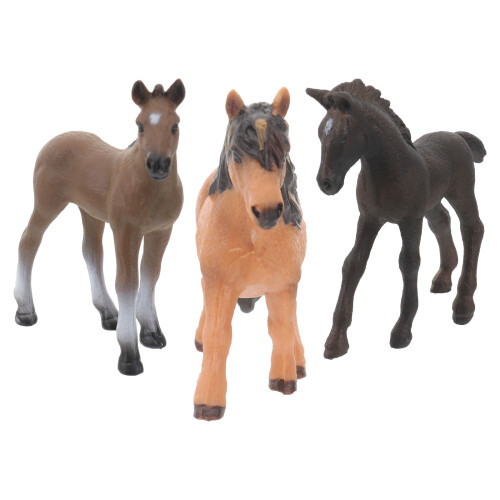 6Pièces Modèles Chevaux Simulés Décorations De Bureau Éducatives 1