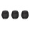 3Pièces Casque Tissu Oxford Noir 8