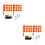 2Ensembles Ensemble Arbitre Football Drapeaux Vérifiés Sifflet Acier 4