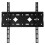 3Pièces Support Mural TV Noir En Fer Pour Usage Domestique Polyvalent 2