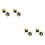 4Pièces Nail Art Dotting Outils Légers Et Durables 5