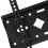 3Pièces Support Mural TV Noir En Fer Pour Usage Domestique Polyvalent 7
