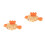 2Pièces Bonnet Douche PVC Coloré Étanche Chef Animaux 3D Réglable 5
