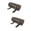 2Pièces Fourche Marron Durable Pour Accessoires 6