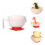 2Ensembles Bols Bébé Compléments Alimentaires Beige Silicone 7