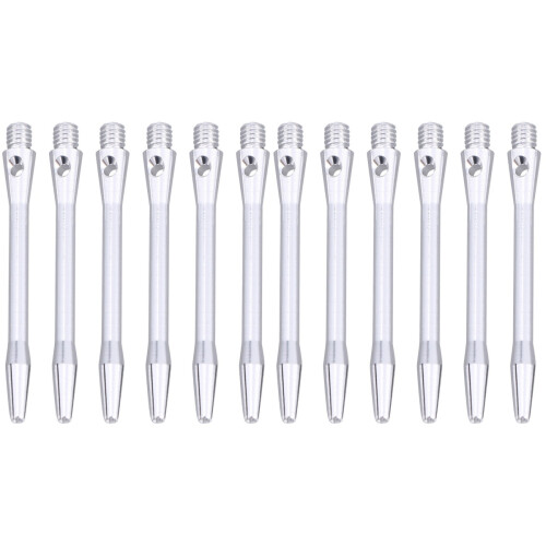 24Pièces Fléchettes Alliage Aluminium Argent Qualité Jeu 2