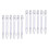 24Pièces Fléchettes Alliage Aluminium Argent Qualité Jeu 4