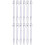 24Pièces Fléchettes Alliage Aluminium Argent Qualité Jeu 5