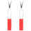2Pièces Cuillères Musicales Enfants Instruments Percussion Legers 2