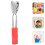 2Pièces Cuillères Musicales Enfants Instruments Percussion Legers 10