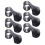 24Pièces Poignées Accélérateur Noires Assistance Confort Durable 11