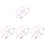 4Ensembles Adapatable Polyester Rose Pour Avec Laisse 4