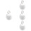 4Ensembles Tracker Portable Pour Clés, Et 6