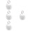 4Ensembles Tracker Portable Pour Clés, Et 7