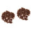 2Ensembles Statique Brune Nylon Pour Bonsai Décor DIY 4