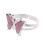 Butterfly Mood Ring – Temperaturfølsom justerbar 2