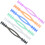 12Pièces Supports Pour Masque Avec Boucle Ajustable Colorés 8