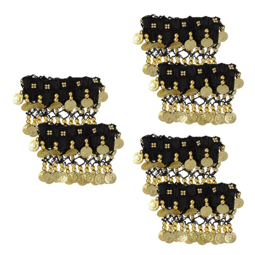 6Pièces Bracelets De Pour Danse Ventre Et Fête 1
