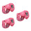 3Pièces Couches Rose Réutilisables Absorbantes En 10