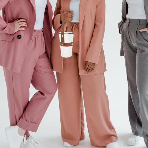 En Cuir PU Marron Pour Café Portable 2