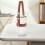 En Cuir PU Marron Pour Café Portable 4