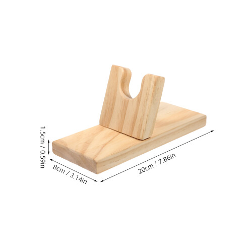 3Pièces Support Bois Simple Pour Pistolet Colle Chaude Usage Fixation 1