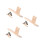 3Pièces Support Bois Simple Pour Pistolet Colle Chaude Usage Fixation 10