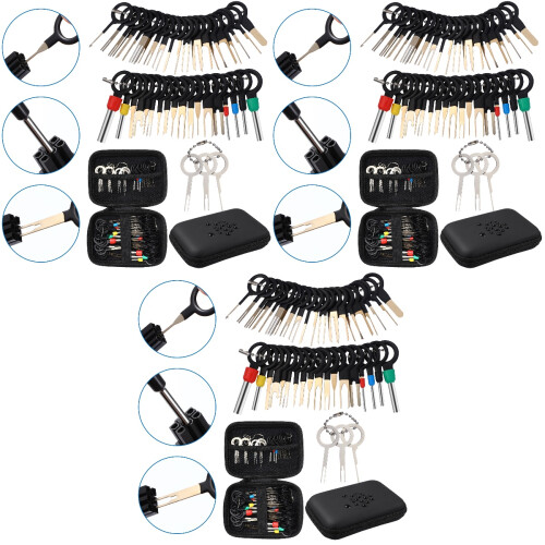 228Pièces Trousse Extraction Broches Noire Pour Multiple 1
